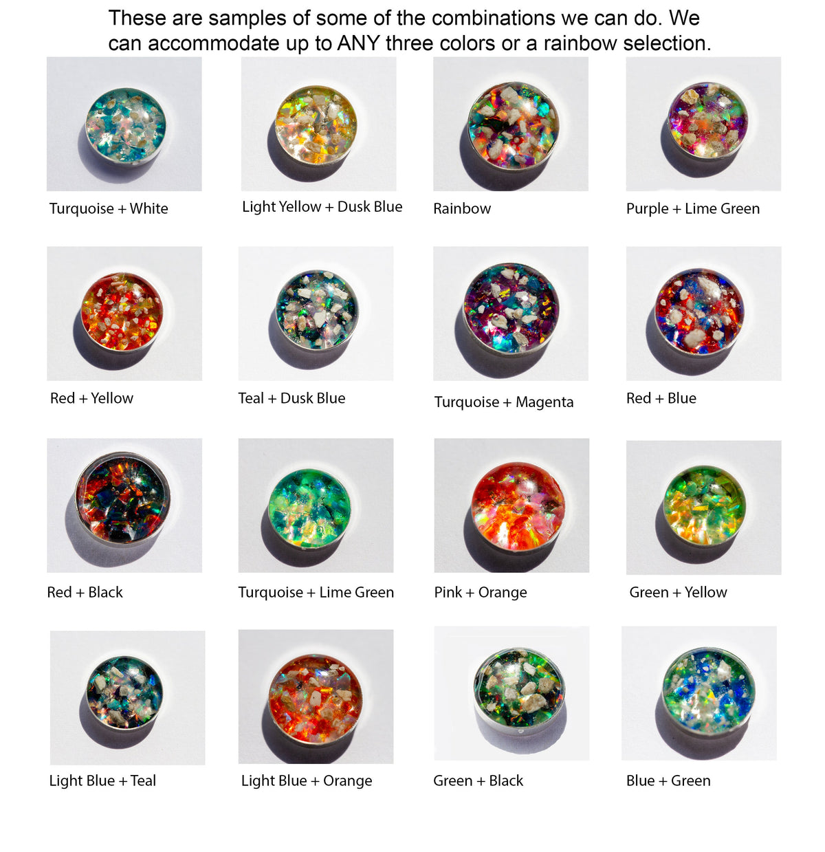 Silver Bar Ring with Cremation Ashes